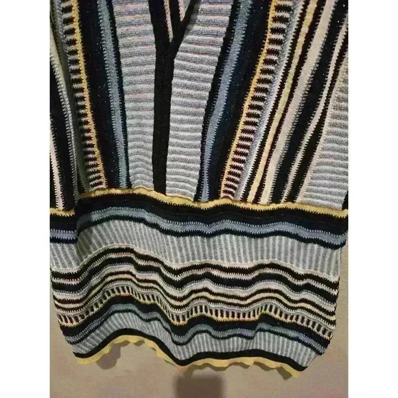 INC Women's Striped Halter Tank Top Multicolor Size M Sleeveless - Picture 6 of 9